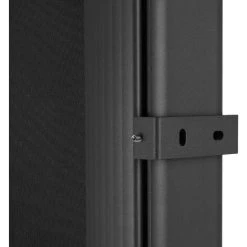 Femor Auvent Store Latéral Rétractable, Paravent Extérieur Brise-Vue, Abri Soleil, Supports Et Base De Rouleau En Aluminium Pour Jardin, Balcon, Terrasse - 300X160cm, 280 G/㎡, Gris -Pergola Soldes 44908738 5