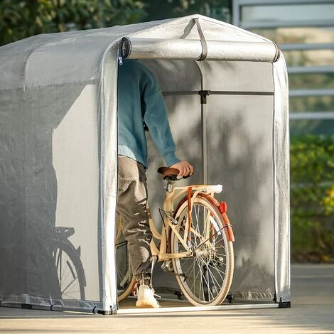 SoBuy KLS11 Abri De Vélo Bike Shelter Garage Pour Vélo Tente Garage Multifonctionnel Tentes De Vélo 4 SoBuy KLS11 Abri De Vélo Bike Shelter Garage Pour Vélo Tente Garage Multifonctionnel Tentes De Vélo – Image 2