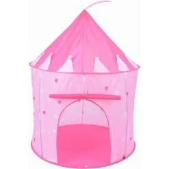 Kueatily Tente Enfant Pop-up Couronne Rose