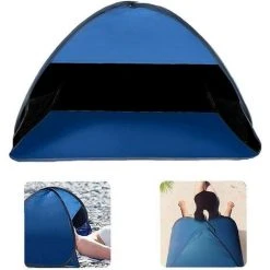 PERLE RARE Tête De La Plage Tente De Protection De L'ombre Tente Anti-UV Tête Sommeil Tente Dortoir Dortoir Home Chaud Ombrage Tente Bleu M 9 PERLE RARE Tête De La Plage Tente De Protection De L'ombre Tente Anti-UV Tête Sommeil Tente Dortoir Dortoir Home Chaud Ombrage Tente Bleu M -Pergola Soldes 46794584 3