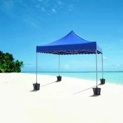 ECHOO Paquet De 4 Poids De Sable , Poids Lourd, Qualité Industrielle, Poids Lourd, Poids Pour Les Jambes, Poids Pour Jambes, Tentes Pare-Soleil -Pergola Soldes 46956897 5