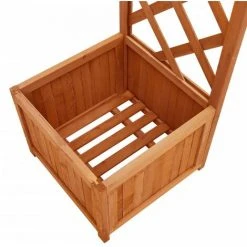 VidaXL Pergola De Jardin Avec Jardinière Bois Pin Massif - Brun 10 VidaXL Pergola De Jardin Avec Jardinière Bois Pin Massif - Brun -Pergola Soldes 47154750 4