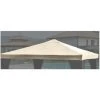 CAPALDO Haut De La Serviette Gazebo Couverture De Remplacement BOIS 3x3 Mt. - BEIGE -Pergola Soldes 4747516 1