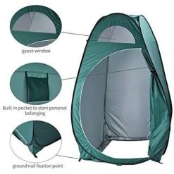 AIDUCHO Tente Portable D'extérieur Pour Salle De Toilette Pop-up Vert Armée 9 AIDUCHO Tente Portable D'extérieur Pour Salle De Toilette Pop-up Vert Armée -Pergola Soldes 47738413 3