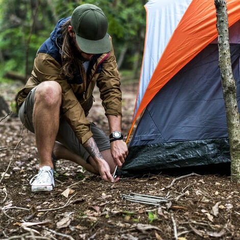 RELAXDAYS Sardines, Lot De 96, Arrondis, Sols Normaux & Durs, Sardines Camping, Fer Zingué, 18 Cm De Long, Argenté 6 RELAXDAYS Sardines, Lot De 96, Arrondis, Sols Normaux & Durs, Sardines Camping, Fer Zingué, 18 Cm De Long, Argenté – Image 4
