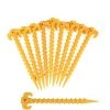 KARTOKNER 10 Pièces Piquets Camping Durables Plastique, Clous Tente Plastique, Visser Piquets Tente, Clous Tente D'extérieur, Piquets Camping Auvent, Pour Fixer Tentes (20cm)
