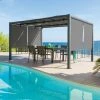 HESPERIDE Tonnelle Moai 3x4 M Ardoise Hespéride - Gris - Gris Ardoise 1 HESPERIDE Tonnelle Moai 3x4 M Ardoise Hespéride - Gris - Gris Ardoise -Pergola Soldes 49451706 1