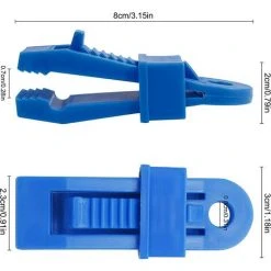VERSAILLESFR Clip De Tente Multifonctionnel Pinces De Tente En Plastique Clip De Bâche Pour L'extérieur Camping Activités Et Randonnée 20 Pièces (Multicolore), Versailles 11 VERSAILLESFR Clip De Tente Multifonctionnel Pinces De Tente En Plastique Clip De Bâche Pour L'extérieur Camping Activités Et Randonnée 20 Pièces (Multicolore), Versailles -Pergola Soldes 50932400 5