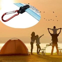 Pince Bâche Clip Tente Alliage,Triomphe 12 Pièces Coupe-Vent Clip Bâche Réutilisable, Réutilisable Clip Pour Auvent, Pour Couverture D'auvent De Piscine Fixe, Tente, Trampoline, Auvent De Bateau -Pergola Soldes 50949918 3