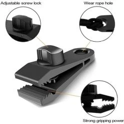 GUAZHUNIFR Lot De 10 Clips De Fermeture Pour Rideaux, Bâches, Clips Pour Fixation De Bâches, Pour Tentes, Camping, Soleil, Coupe-vent, Accessoires Guazhuni (noir) 9 GUAZHUNIFR Lot De 10 Clips De Fermeture Pour Rideaux, Bâches, Clips Pour Fixation De Bâches, Pour Tentes, Camping, Soleil, Coupe-vent, Accessoires Guazhuni (noir) -Pergola Soldes 50981582 3