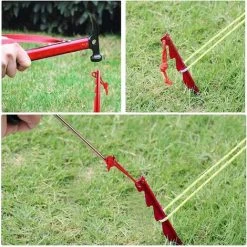 DKSFJKL 12 Pcs Clous De Tente Légers Et Lourds De Clous De Tente Clou Triangulaire Réglable Multi-Dents Pour Le Camping De Plein Air, Les Voyages à Pied, Les Plages Et Les Plages 18CM 9 DKSFJKL 12 Pcs Clous De Tente Légers Et Lourds De Clous De Tente Clou Triangulaire Réglable Multi-Dents Pour Le Camping De Plein Air, Les Voyages à Pied, Les Plages Et Les Plages 18CM -Pergola Soldes 50995125 3