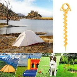 DKSFJKL 4 Pièces Clous De Tente, Clou De Tente En Plastique Jaune Pour La Fixation Du Tapis De Protection Contre Les Mauvaises Herbes De Jardin De Bâches De Pluie De Tente De Camping, Jaune 10 DKSFJKL 4 Pièces Clous De Tente, Clou De Tente En Plastique Jaune Pour La Fixation Du Tapis De Protection Contre Les Mauvaises Herbes De Jardin De Bâches De Pluie De Tente De Camping, Jaune -Pergola Soldes 50995129 4