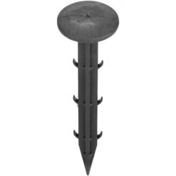 DKSFJKL Pack De 50 Piquets De Tente Piquets Clous Sols Durs En Plastique Pour Sardines Tente Camping Randonnée Ou Pique-Nique Bâche Utilisée En Couvre Sol Jardin