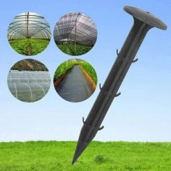 DKSFJKL Pack De 50 Piquets De Tente Piquets Clous Sols Durs En Plastique Pour Sardines Tente Camping Randonnée Ou Pique-Nique Bâche Utilisée En Couvre Sol Jardin -Pergola Soldes 50995281 3