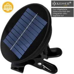 KESSER® - Pavillon 3 X 4 m LED Parois Latérales Avec Fermetures à Glissière Incluses, Avec éclairage LED + Panneau Solaire, Chapiteau Carré Tente De Réception Tonnelle Tente De Jardin De Luxe Pavillon De Jardin Protection UV 50+, Vert -Pergola Soldes 51038908 5