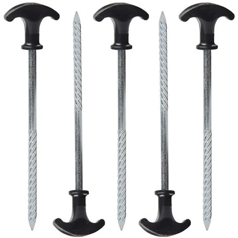 Piquets De Camping Antirouille, Piquets à Vis De Camping, Tente Pour Sol Dur Et Piquets D'Auvent, Pour Tente, Pour Jardin, Camping, Voyage, Extérieur Macaron 3 Piquets De Camping Antirouille, Piquets à Vis De Camping, Tente Pour Sol Dur Et Piquets D'Auvent, Pour Tente, Pour Jardin, Camping, Voyage, Extérieur Macaron