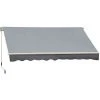 Outsunny Store Banne Manuel Rétractable Alu. Polyester Imperméabilisé Haute Densité 4 X 2,5 M Gris - Gris 1 Outsunny Store Banne Manuel Rétractable Alu. Polyester Imperméabilisé Haute Densité 4 X 2,5 M Gris - Gris -Pergola Soldes 51254802 1