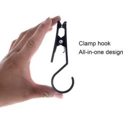 VERSAILLESFR Tonnelle à Clips Pour Auvents 12 Pièces Clip Tente Campagne Mousqueton Crochet Crochet Verrouillage Pour Tonnelle Clip Collier Toit Clip Pour Tentes Campagne En Plein Air Tente Fixe -Versailles -Pergola Soldes 51283273 5