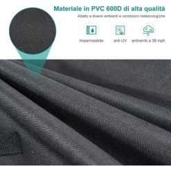 BARES Jeu De 4 Poids Pour Gazebo, Poids 1680D De Qualité Industrielle Pour Jambes De Gazebo, Sacs De Sable Pour Tout Gazebo Pop-up, Tente, Auvent Ou Parasol (Cylindrical) -Pergola Soldes 51394829 4