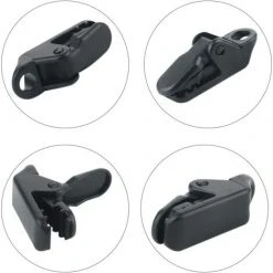 KARTOKNER 50 Pinces Clip Bache, Clip Tente, Clip En Plastique, Clips De Bâche De Tente En Plastique Tente Snaps Pour Camping Canopy Clamp Noir Clips 9 KARTOKNER 50 Pinces Clip Bache, Clip Tente, Clip En Plastique, Clips De Bâche De Tente En Plastique Tente Snaps Pour Camping Canopy Clamp Noir Clips -Pergola Soldes 51606375 3
