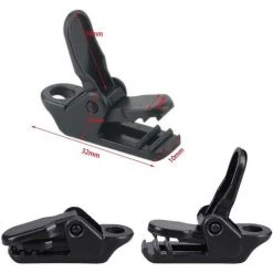 KARTOKNER 50 Pinces Clip Bache, Clip Tente, Clip En Plastique, Clips De Bâche De Tente En Plastique Tente Snaps Pour Camping Canopy Clamp Noir Clips 10 KARTOKNER 50 Pinces Clip Bache, Clip Tente, Clip En Plastique, Clips De Bâche De Tente En Plastique Tente Snaps Pour Camping Canopy Clamp Noir Clips -Pergola Soldes 51606375 4