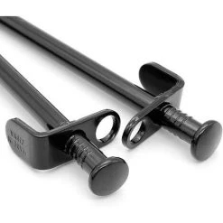 KARTOKNER Piquets De Tente De 20 Cm, 12 Piquets De Tente Très Résistants En Acier Au Carbone Avec Crochet Et Trou Pour Le Camping/auvent/bâche/filet De Jardin/auvent -Pergola Soldes 51606447 2