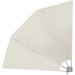 YOUTHUP Auvent Latéral Pliable De Balcon Crème 210 X 210 Cm -Pergola Soldes 51853359 4