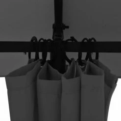 YOUTHUP Chapiteau Tente De Jardin Avec Rideaux Hexagonal 360 X 265 Cm 11 YOUTHUP Chapiteau Tente De Jardin Avec Rideaux Hexagonal 360 X 265 Cm -Pergola Soldes 51853831 5