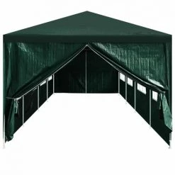 YOUTHUP Portes De Tente De Réception 2 Pcs Avec Fermeture éclair Vert 11 YOUTHUP Portes De Tente De Réception 2 Pcs Avec Fermeture éclair Vert -Pergola Soldes 51853913 5