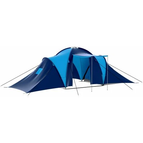 YOUTHUP Tente De Camping 9 Personnes Bleu Foncé Et Bleu - Bleu 3 YOUTHUP Tente De Camping 9 Personnes Bleu Foncé Et Bleu - Bleu