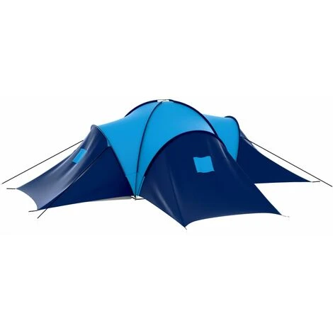 YOUTHUP Tente De Camping 9 Personnes Bleu Foncé Et Bleu - Bleu 5 YOUTHUP Tente De Camping 9 Personnes Bleu Foncé Et Bleu - Bleu – Image 3