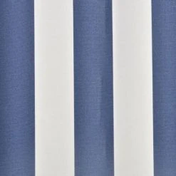 YOUTHUP Toit D'auvent Toile Bleu Et Blanc 3x2,5 M (Cadre Non Inclus) - Bleu -Pergola Soldes 51858079 3