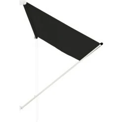 YOUTHUP Auvent Rétractable 250x150 Cm Anthracite - Gris -Pergola Soldes 51858434 3