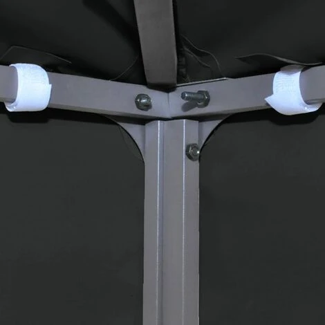 YOUTHUP Toile De Toit De Belvédère 2 Niveaux 310 G/m² 4x3 M Noir - Noir 7 YOUTHUP Toile De Toit De Belvédère 2 Niveaux 310 G/m² 4x3 M Noir - Noir – Image 5