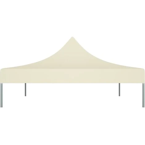 YOUTHUP Toit De Tente De Réception 4,5x3 M Crème 270 G/m² - Crème 6 YOUTHUP Toit De Tente De Réception 4,5x3 M Crème 270 G/m² - Crème – Image 4
