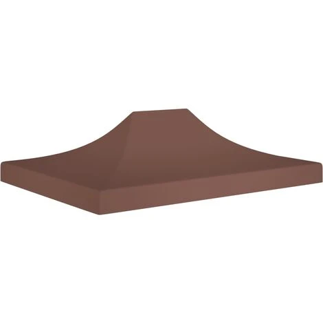 YOUTHUP Toit De Tente De Réception 4x3 M Marron 270 G/m² - Brun 3 YOUTHUP Toit De Tente De Réception 4x3 M Marron 270 G/m² - Brun