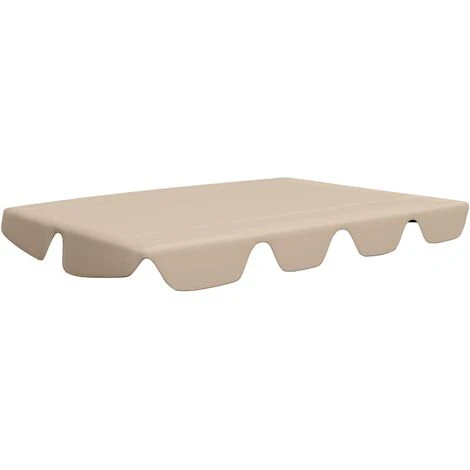 YOUTHUP Toit De Rechange De Balançoire Beige 188/168x110/145 Cm - Beige 4 YOUTHUP Toit De Rechange De Balançoire Beige 188/168x110/145 Cm - Beige – Image 2