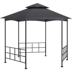 YOUTHUP Belvédère Avec Parois 3,1x2,7 M Anthracite - Anthracite