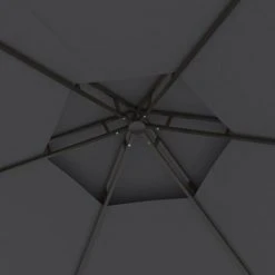 YOUTHUP Belvédère Avec Parois 3,1x2,7 M Anthracite - Anthracite -Pergola Soldes 51889606 5