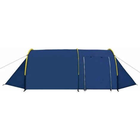 YOUTHUP Tente De Camping Pour 4 Personnes Bleu Marine/jaune 4 YOUTHUP Tente De Camping Pour 4 Personnes Bleu Marine/jaune – Image 2