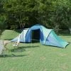 YOUTHUP Tente De Camping 6 Personnes Bleu Et Vert