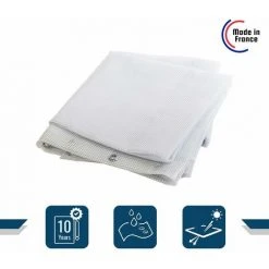 TECPLAST Toile Pergola 2x2 M 500PR - Qualité 10 Ans - Bâche Armée Transparente étanche Pour Pergola Ou Tonnelle - Made In France - Translucide Armée -Pergola Soldes 51917257 2