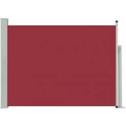 YOUTHUP Auvent Latéral Rétractable De Patio 100x500 Cm Rouge - Rouge -Pergola Soldes 52055100 2