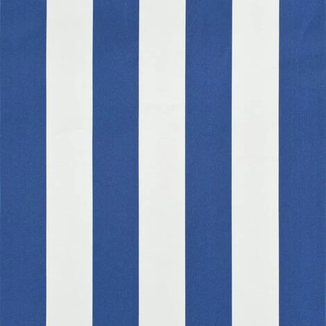 Topdeal Auvent De Bistro 350x120 Cm Bleu Et Blanc 5 Topdeal Auvent De Bistro 350x120 Cm Bleu Et Blanc – Image 3