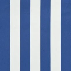 Topdeal Auvent Rétractable 350x150 Cm Bleu Et Blanc 8 Topdeal Auvent Rétractable 350x150 Cm Bleu Et Blanc -Pergola Soldes 52082330 2