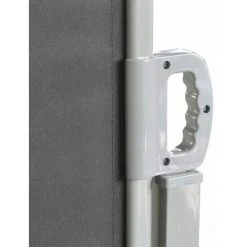 Topdeal Auvent Latéral Rétractable Noir 160 X 600 Cm -Pergola Soldes 52090583 4