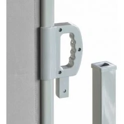 Topdeal Auvent Latéral Rétractable 160x600 Cm Gris -Pergola Soldes 52090586 5