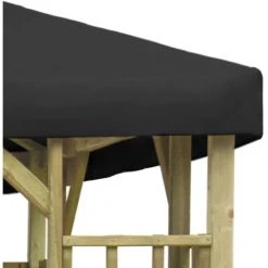 Topdeal Belvédère 4x3 M Anthracite FF3054494_FR -Pergola Soldes 52096786 3