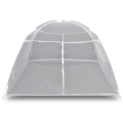 Topdeal Tente De Camping 200x120x130 Cm Fibre De Verre Blanc FF3054568_FR 4 Topdeal Tente De Camping 200x120x130 Cm Fibre De Verre Blanc FF3054568_FR – Image 2