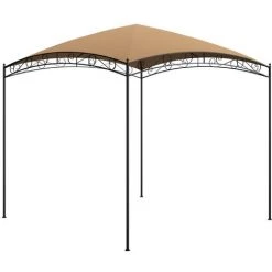 Topdeal Belvédère 3x3x2,65 M Taupe 180 G/m² FF313907_FR